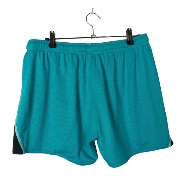 Under Armour Blue & Black Mesh Athletic Shorts M - Picture 2 of 3